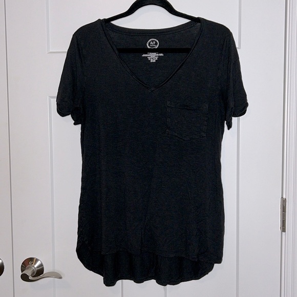 Maurices Tops - High-Low Pocket Short Sleeve Tee